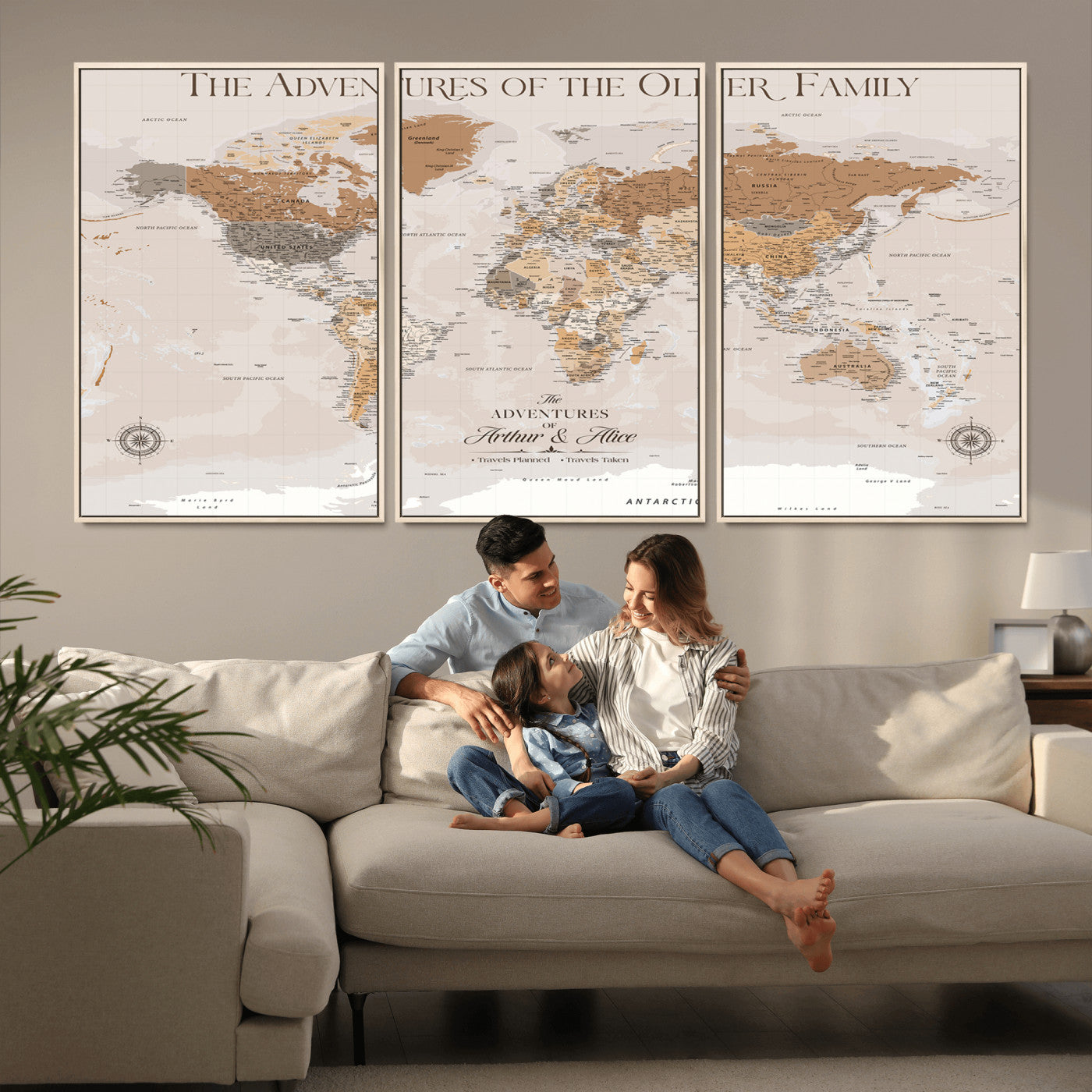 MGV-FC-60X30-3P - World Travel Map with Pins – Push Pin Maps of Where I've Been, Framed Wall Map for Travel Memories,