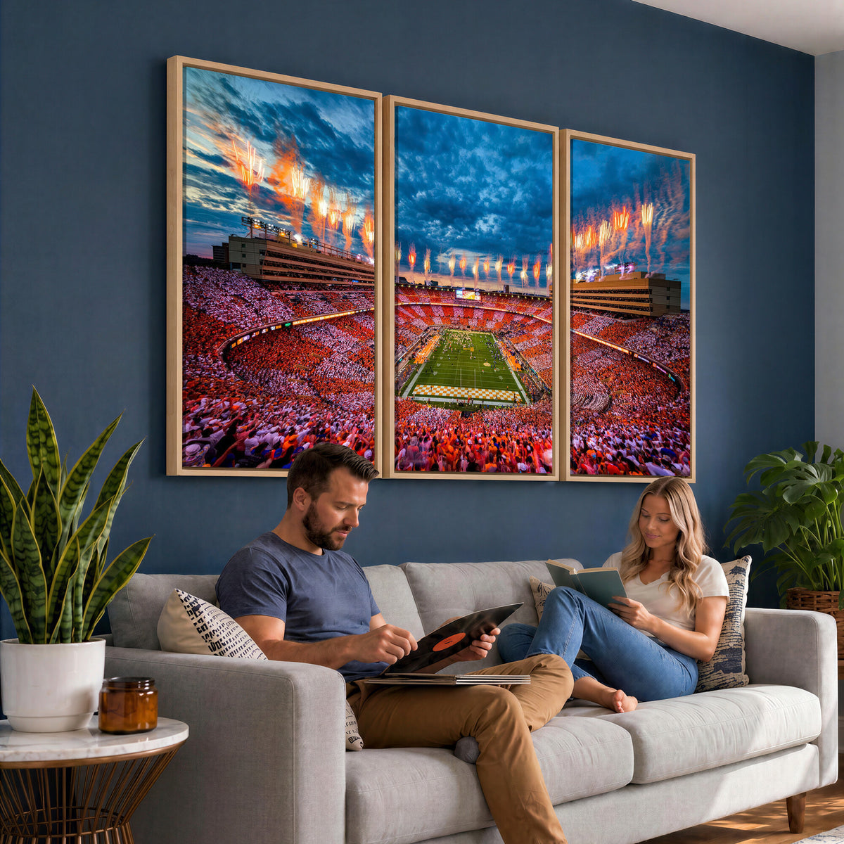 94266219-MGV-CV-36X24 - Tennessee Neyland Stadium Wall Art, Sports Arena Canvas