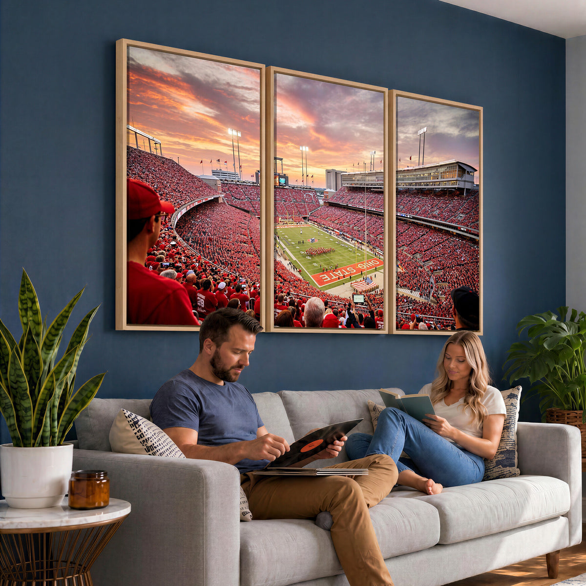 94754966-MGV-CV-36X24 - Stadium Wall Art Canvas Print