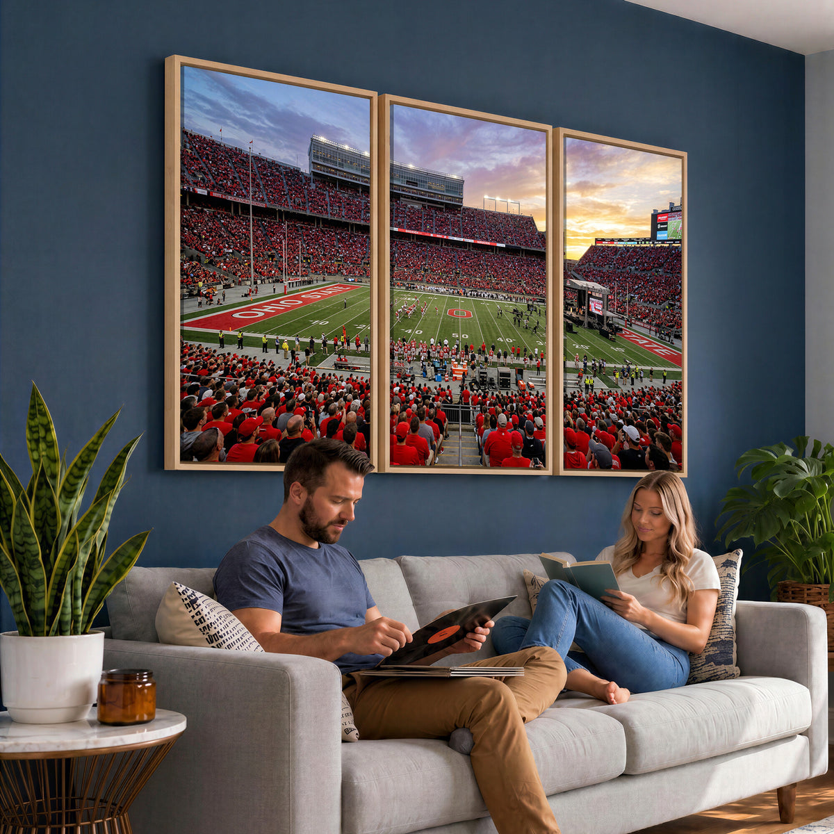 23196993-MGV-CV-36X24 - Stadium Wall Art Canvas Print