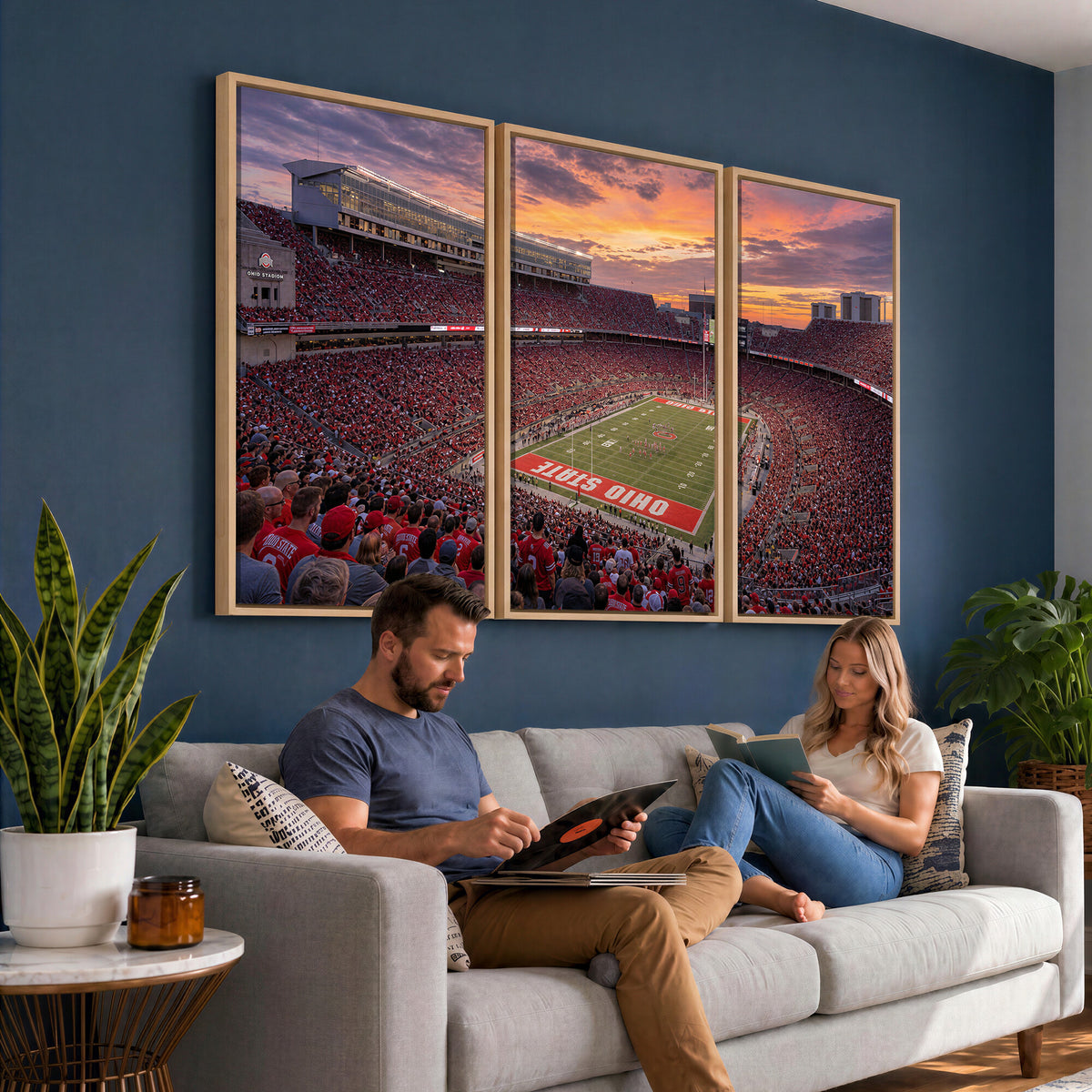 95137596-MGV-CV-36X24 - Stadium Wall Art Canvas Print