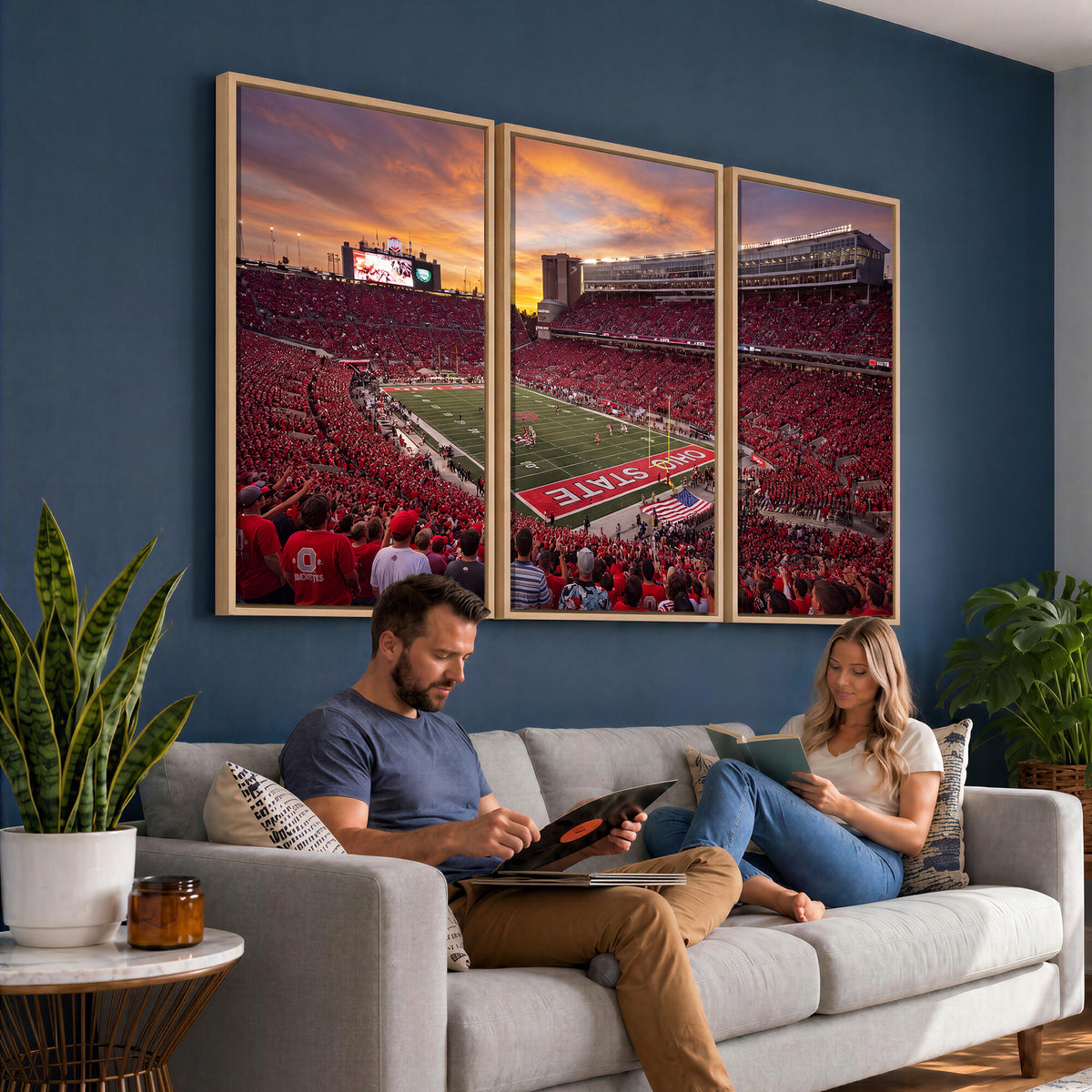 36125328-MGV-CV-36X24 - Stadium Wall Art Canvas Print