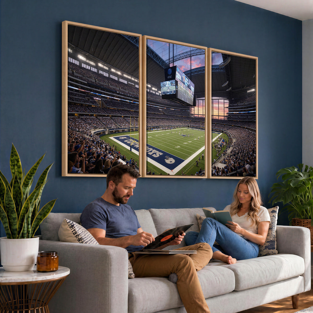 94095904-MGV-CV-36X24 - Stadium Wall Art Canvas Print