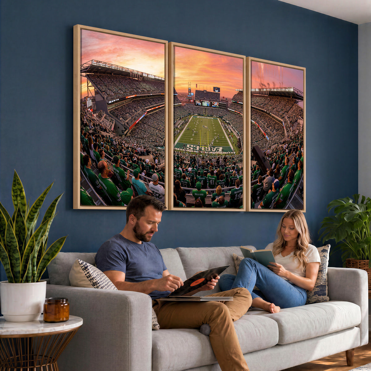 24458374-MGV-CV-36X24 - Stadium Wall Art Canvas Print