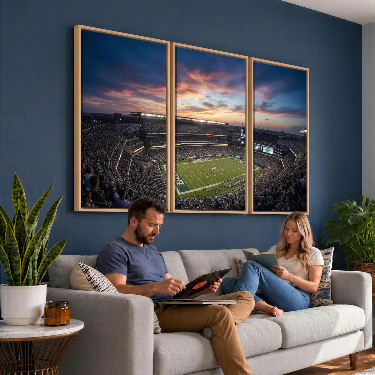 59208973-MGV-CV-36X24 - Stadium Wall Art Canvas Print