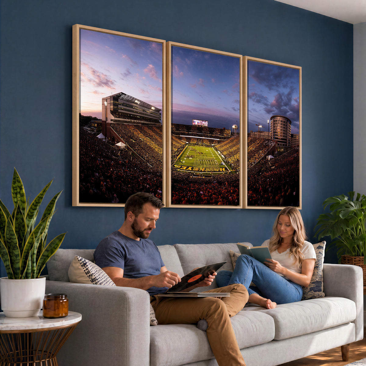 49683861-MGV-CV-36X24 - Stadium Wall Art Canvas Print