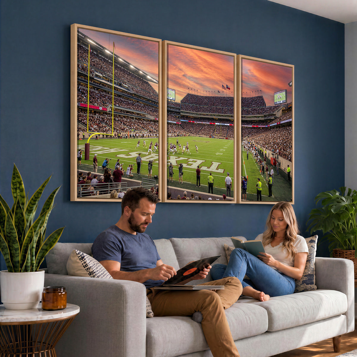 80055809-MGV-CV-36X24 - Stadium Wall Art Canvas Print