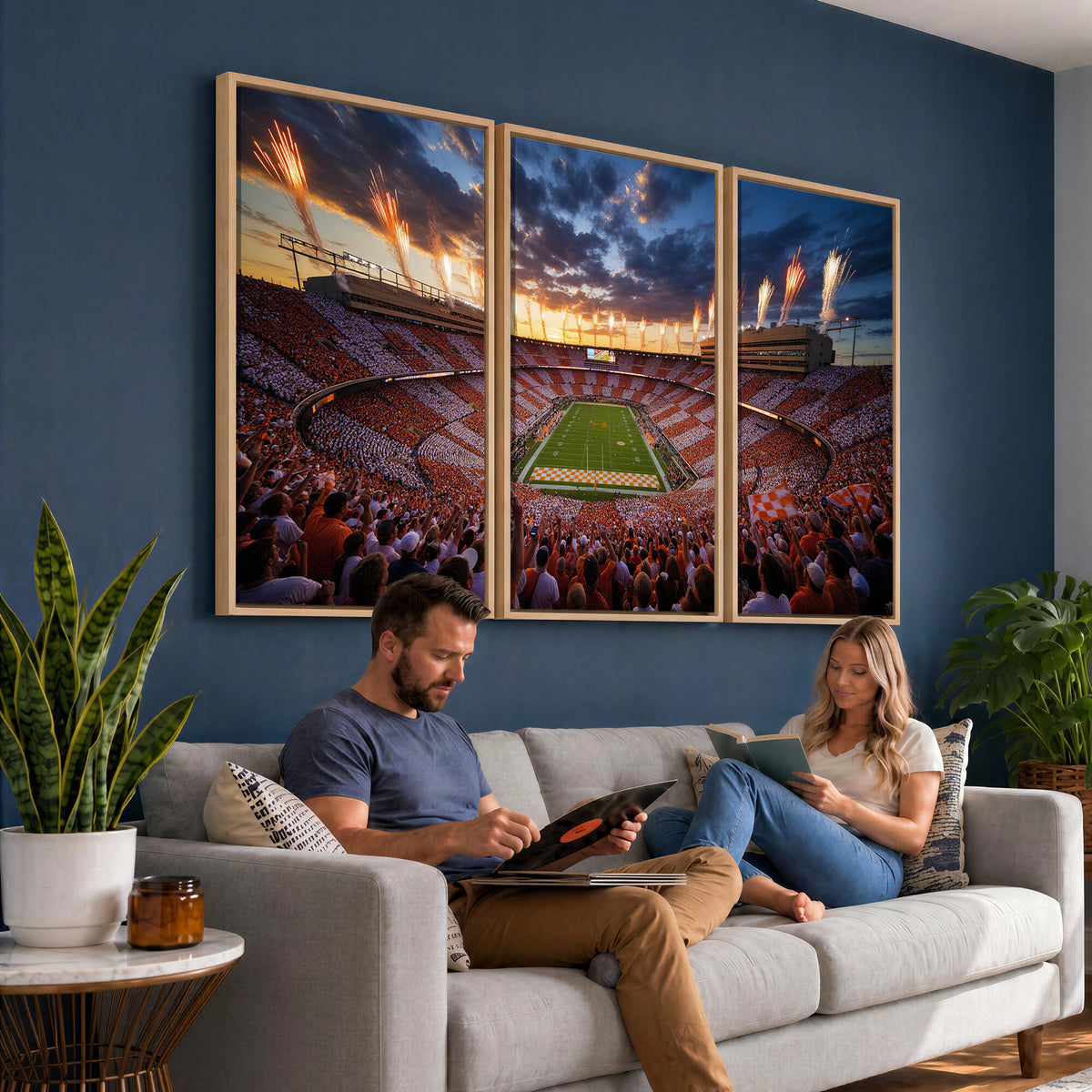 29672818-MGV-CV-36X24 - Stadium Wall Art Canvas Print