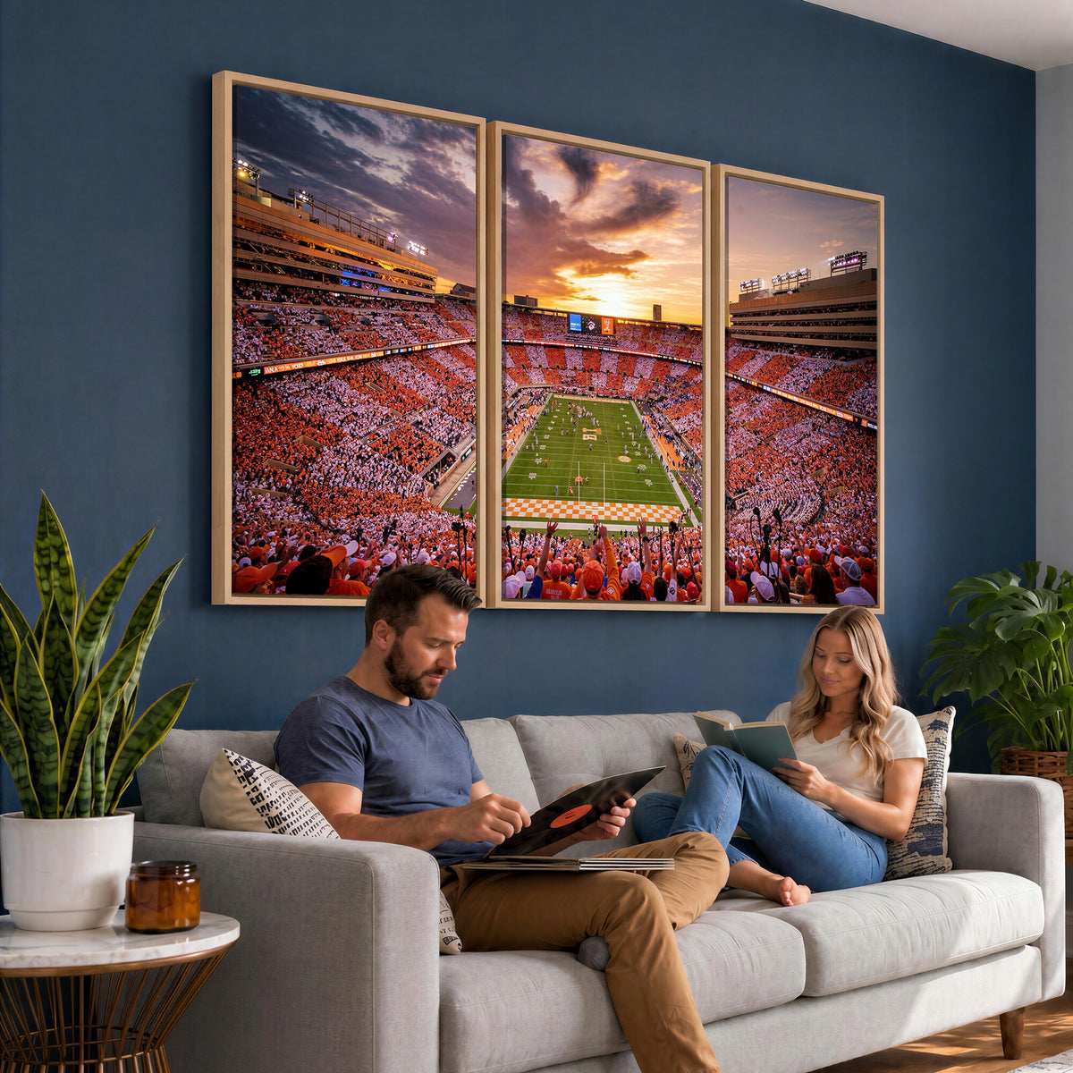 68184875-MGV-CV-36X24 - Stadium Wall Art Canvas Print