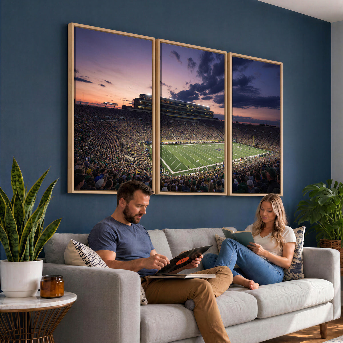 48837941-MGV-CV-36X24 - Stadium Wall Art Canvas Print