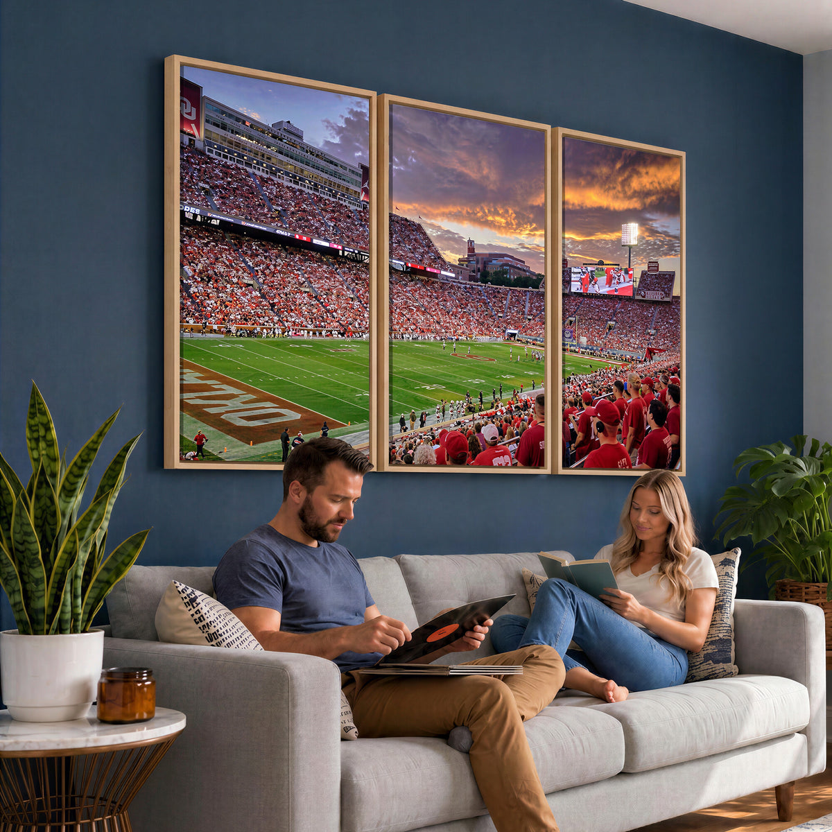 47794729-MGV-CV-36X24 - Stadium Wall Art Canvas Print