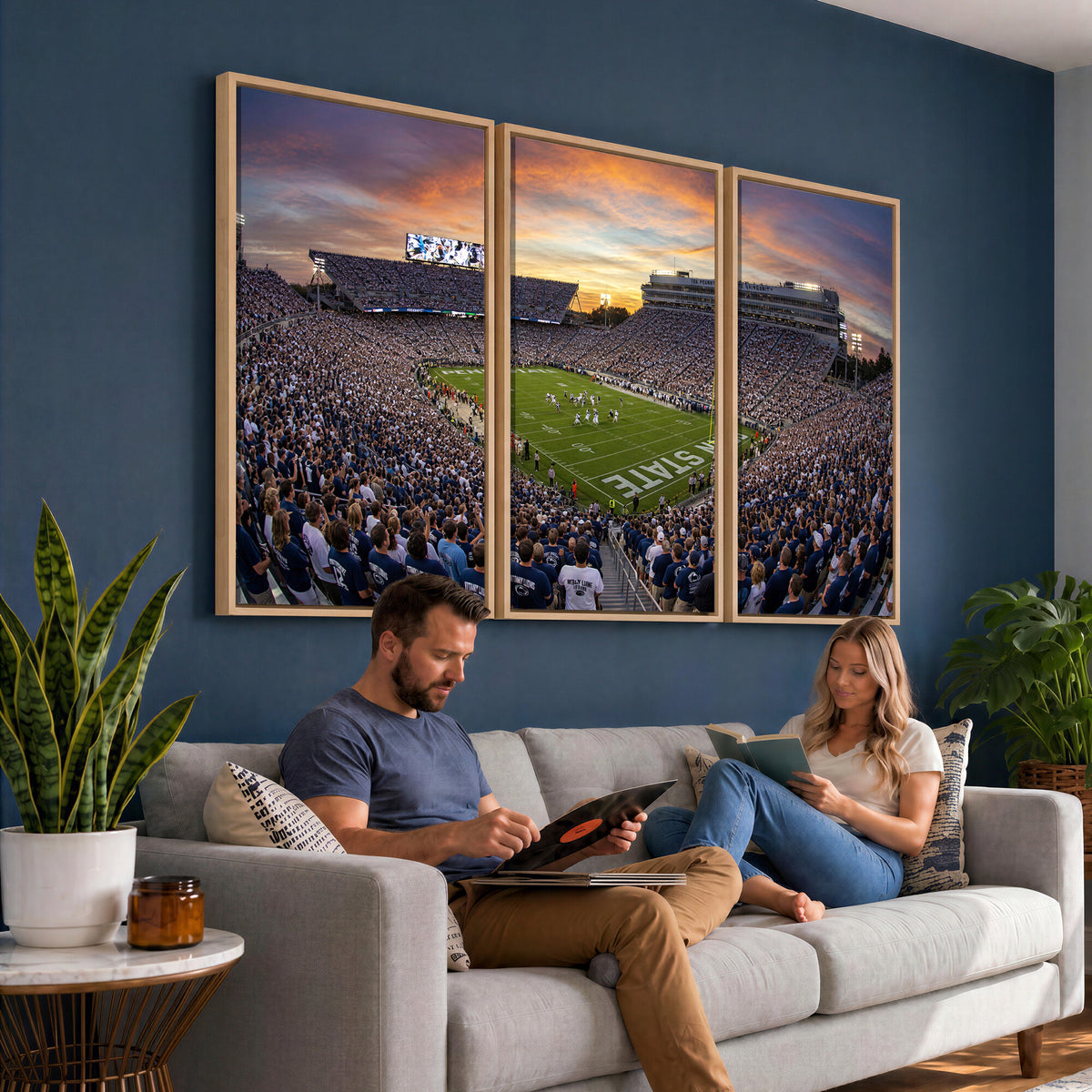 29008668-MGV-CV-36X24 - Stadium Wall Art Canvas Print