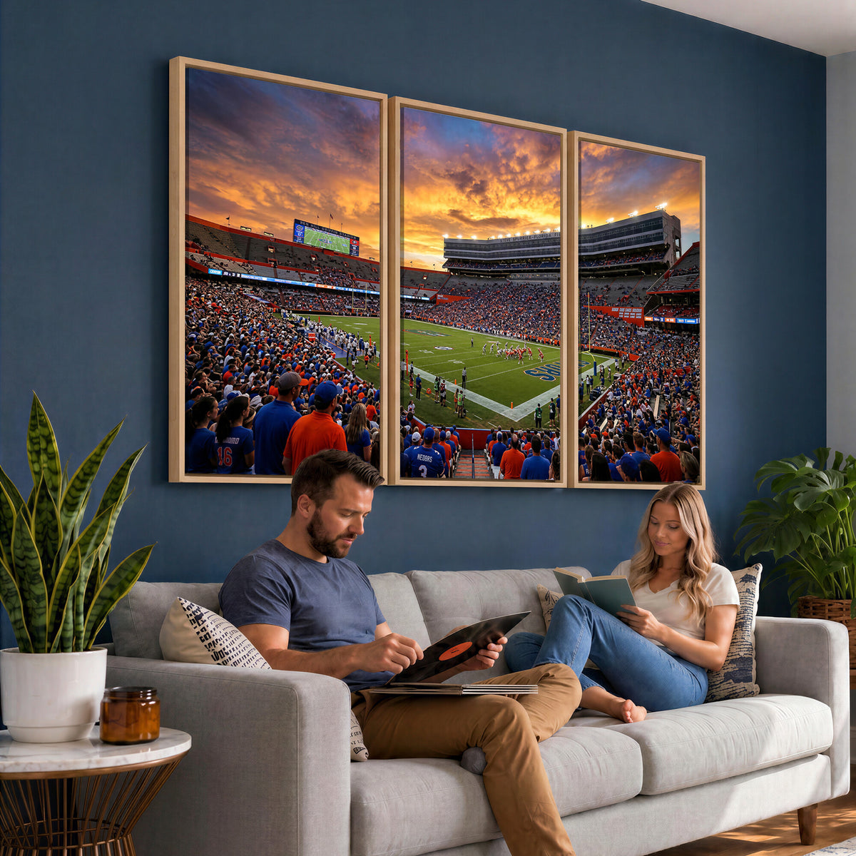 23829865-MGV-CV-36X24 - Stadium Wall Art Canvas Print