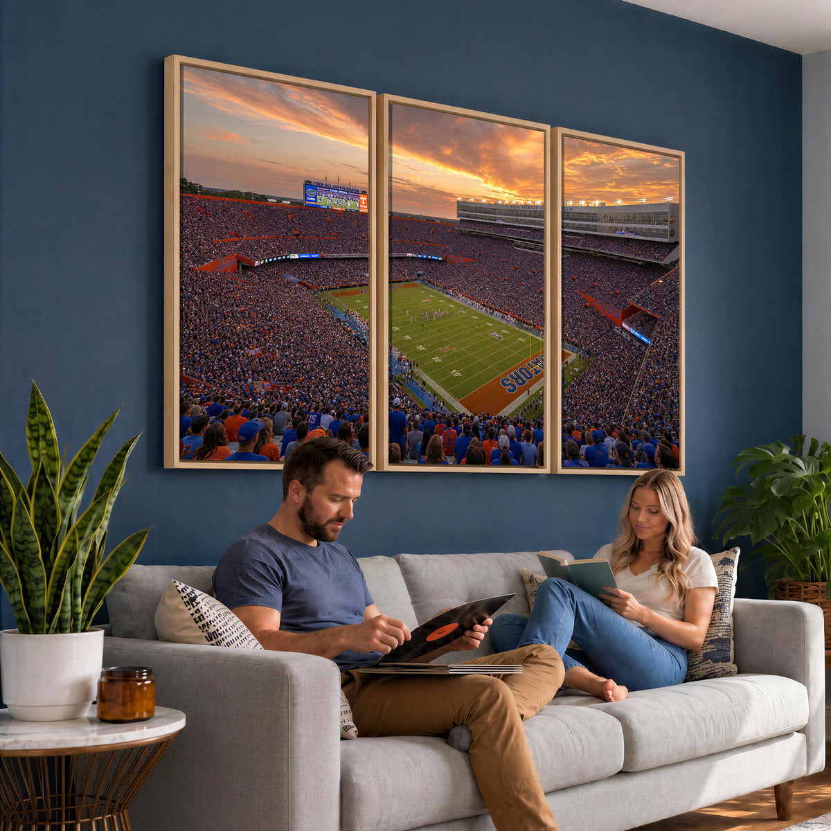 48009171-MGV-CV-36X24 - Stadium Wall Art Canvas Print