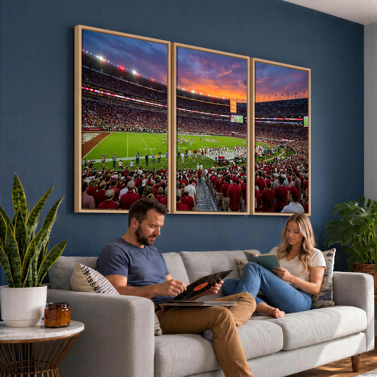 47822048-MGV-CV-36X24 - Stadium Wall Art Canvas Print