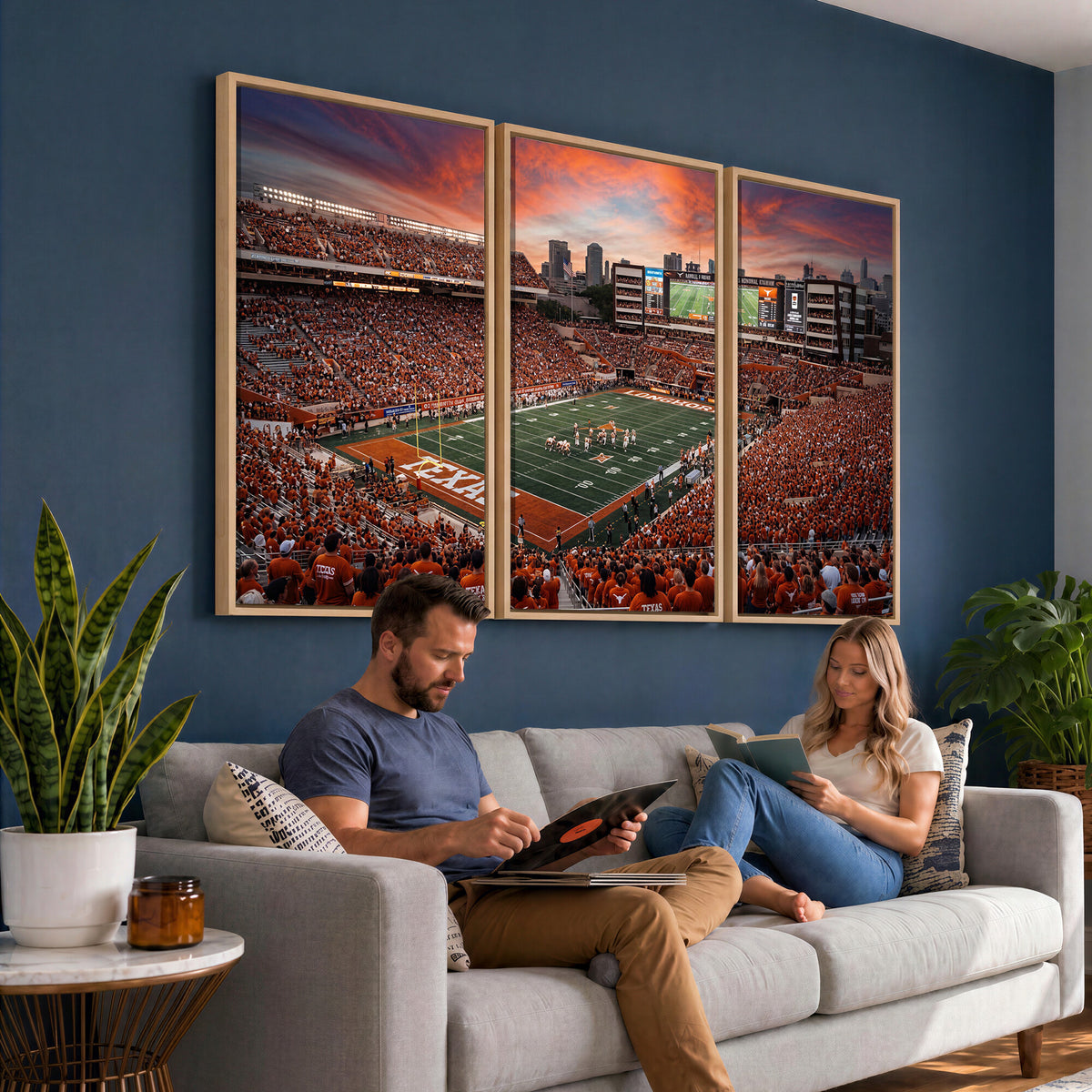 68564193-MGV-CV-36X24 - Stadium Wall Art Canvas Print