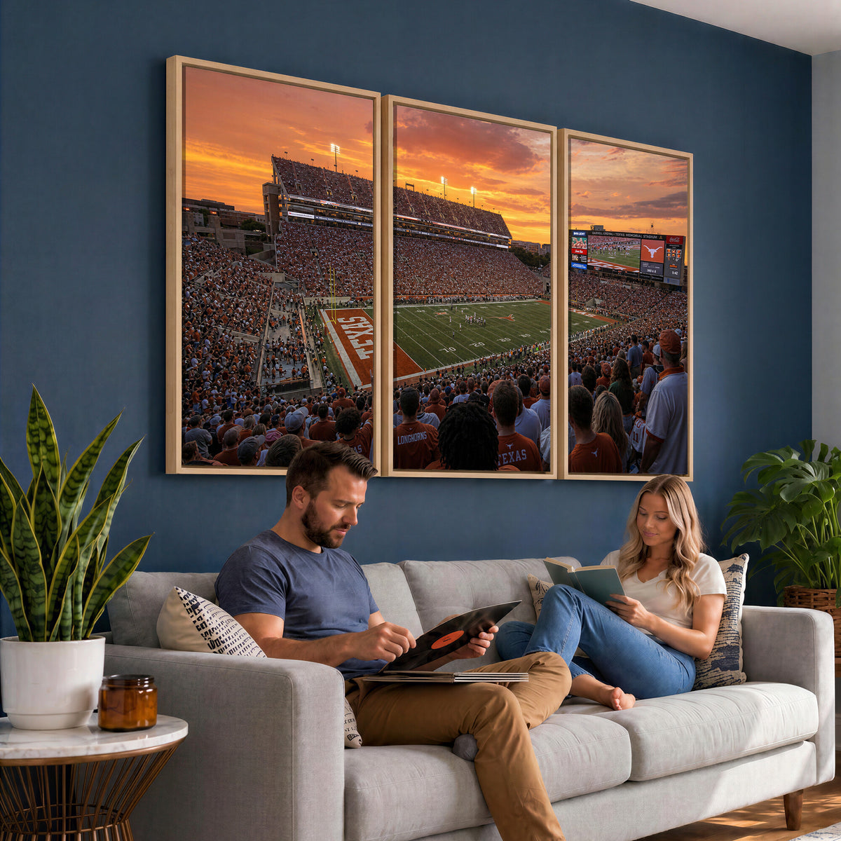 50466060-MGV-CV-36X24 - Stadium Wall Art Canvas Print