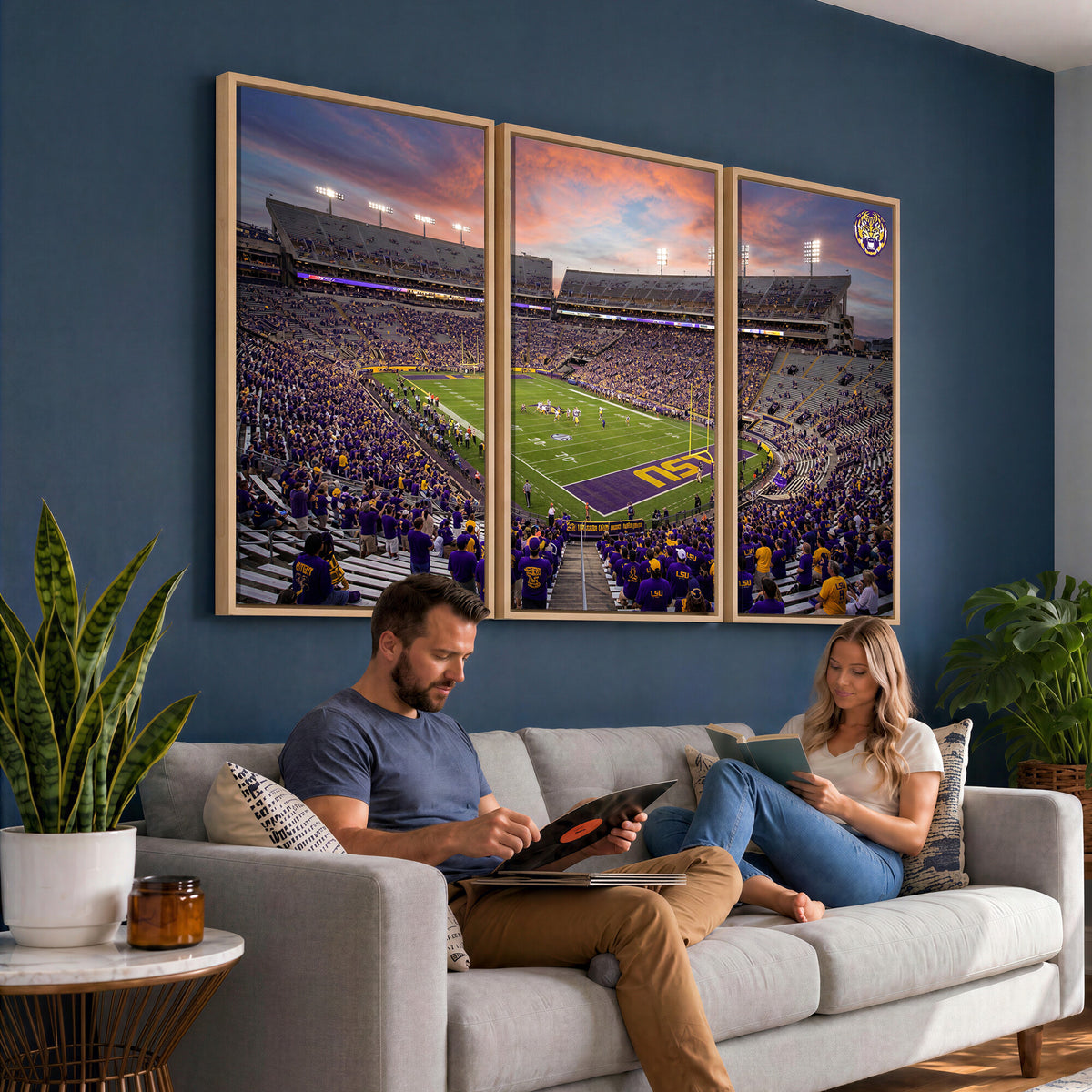 20281385-MGV-CV-36X24 - Stadium Wall Art Canvas Print