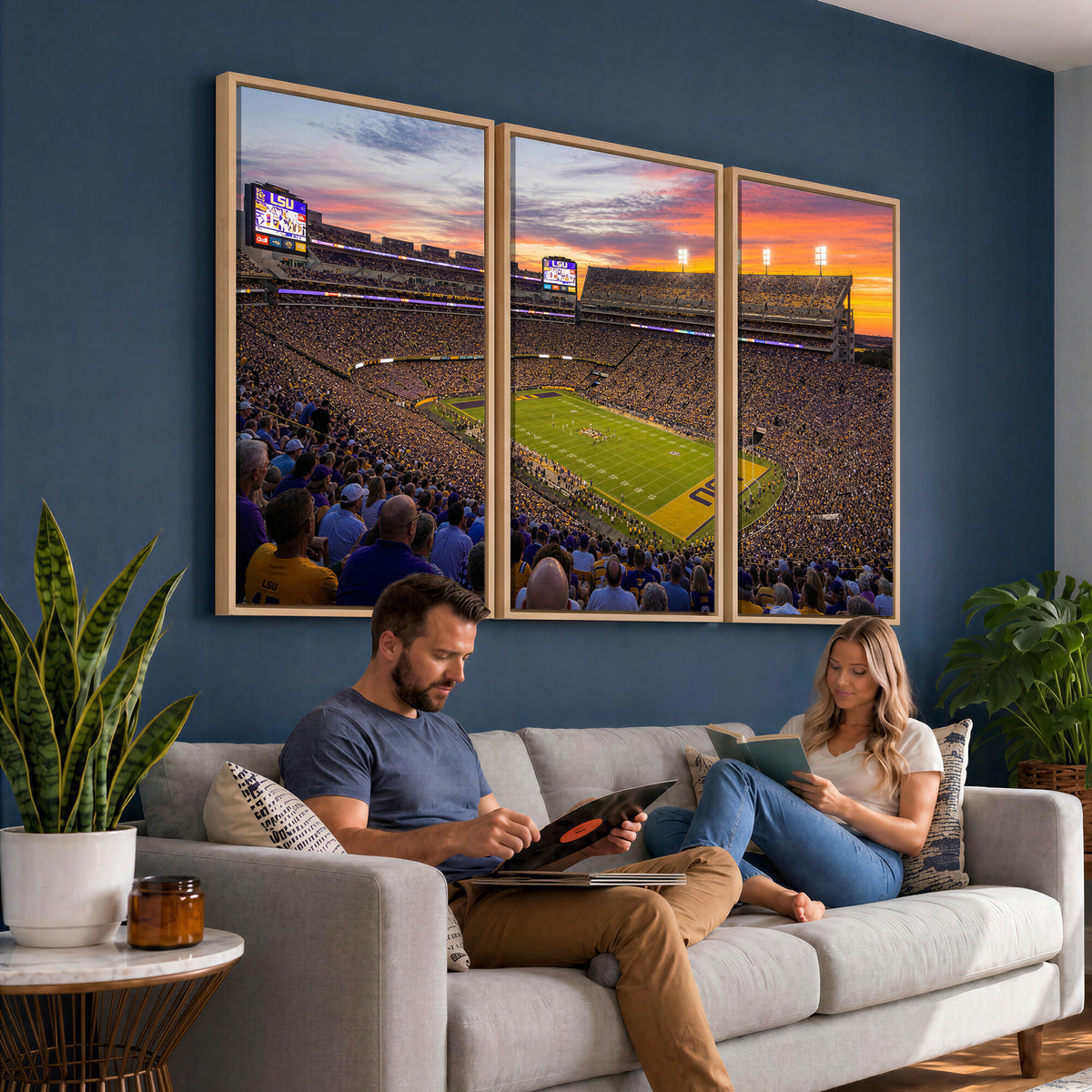 91303167-MGV-CV-36X24 - Stadium Wall Art Canvas Print