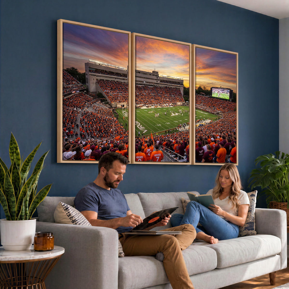 23178259-MGV-CV-36X24 - Stadium Wall Art Canvas Print