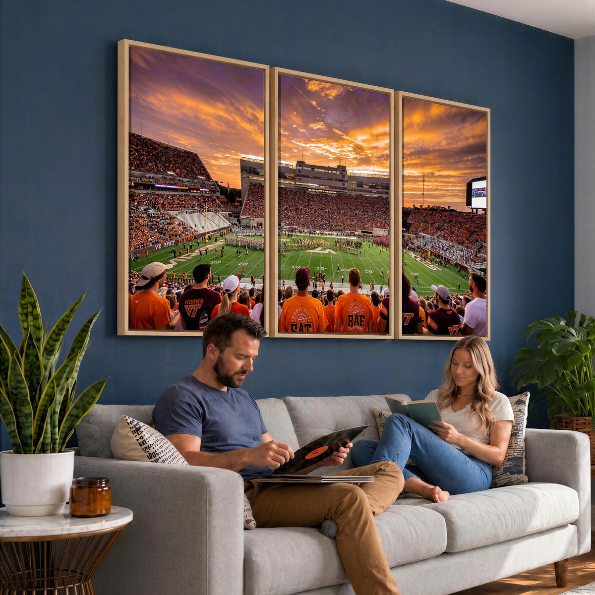 25873880-MGV-CV-36X24 - Stadium Wall Art Canvas Print
