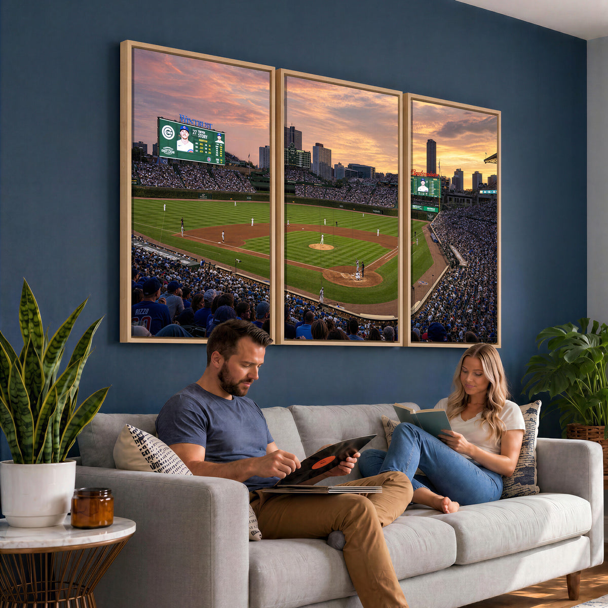 41641466-MGV-CV-36X24 - Stadium Wall Art Canvas Print
