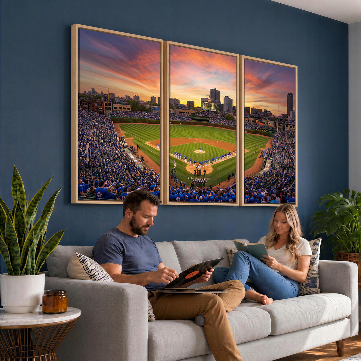 42812246-MGV-CV-36X24 - Stadium Wall Art Canvas Print