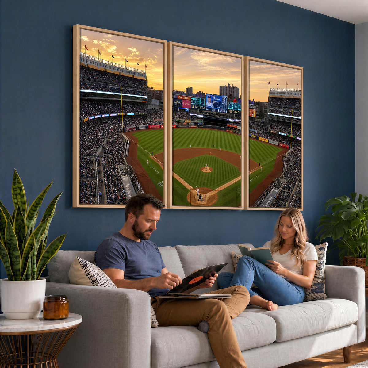 17396699-MGV-CV-36X24 - Stadium Wall Art Canvas Print