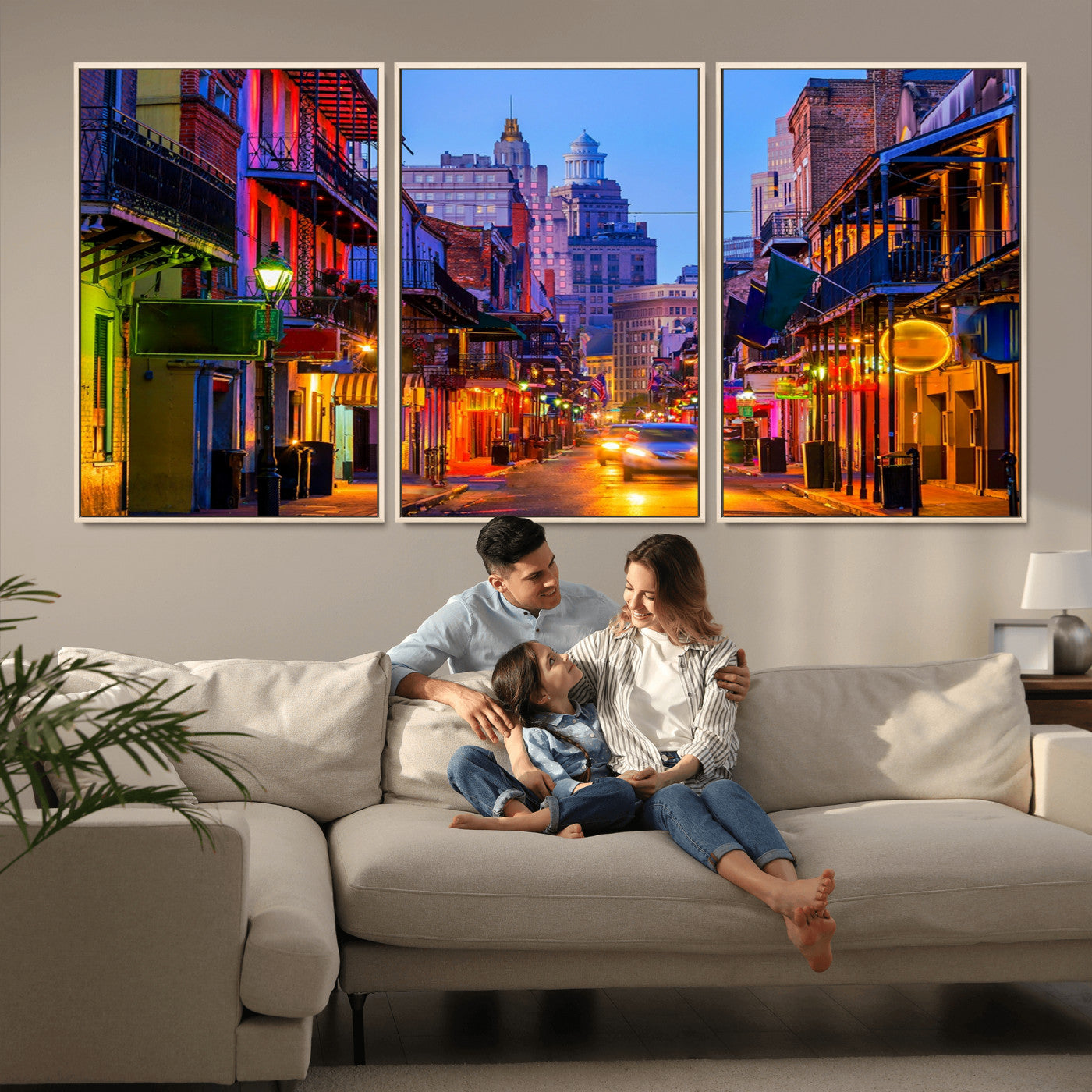 MGV-FC-60X30-3P - New Orleans Louisiana Canvas Print