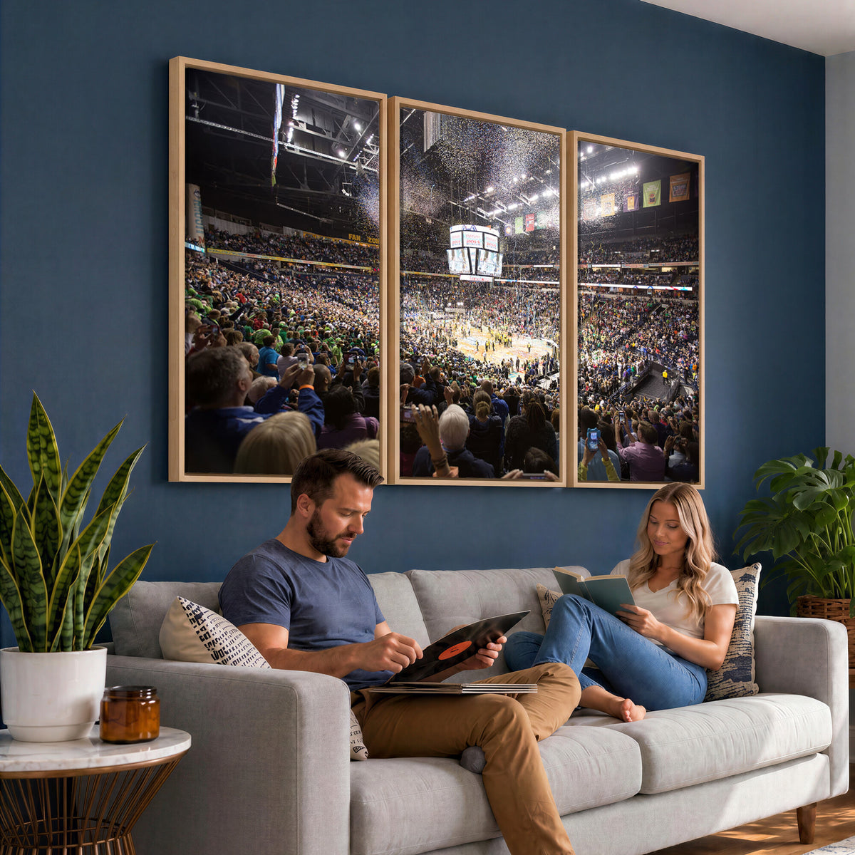 66251-MGV-CV-36X24 - Bridgestone Arena Wall Art Canvas, Nashville Predators