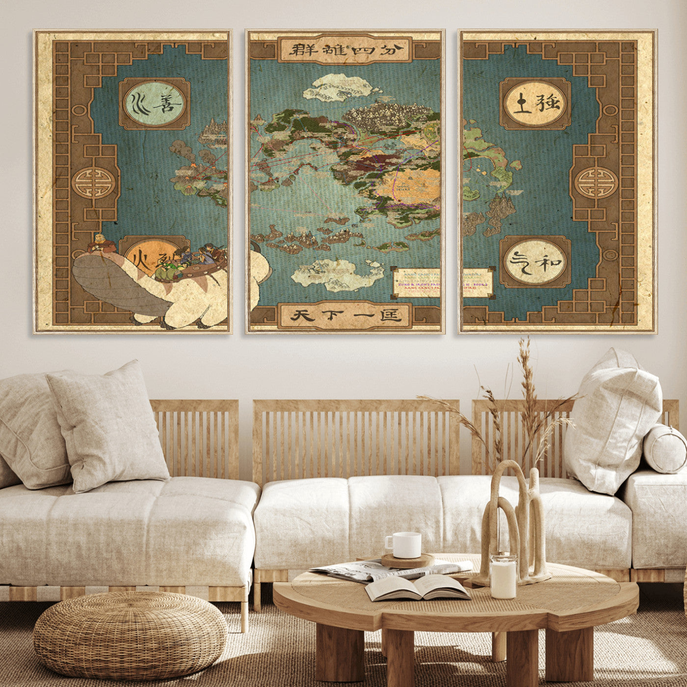 MGV-FC-60X30-3P - Push Pin World Map Canvas Print – Framed Wall Art for Couples to Track Their Travels – Anniversary
