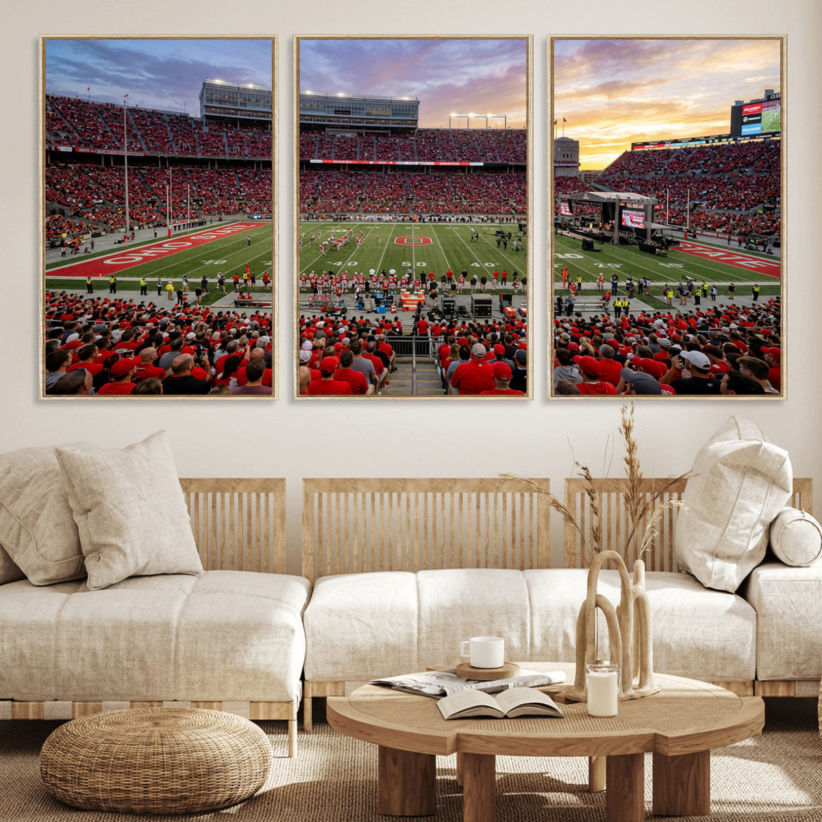 23196993-MGV-CV-36X24 - Stadium Wall Art Canvas Print