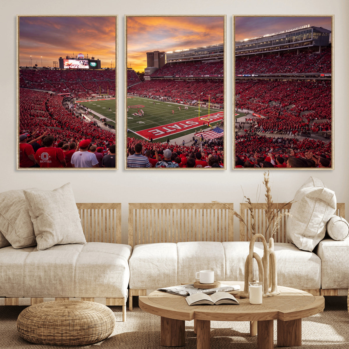36125328-MGV-CV-36X24 - Stadium Wall Art Canvas Print