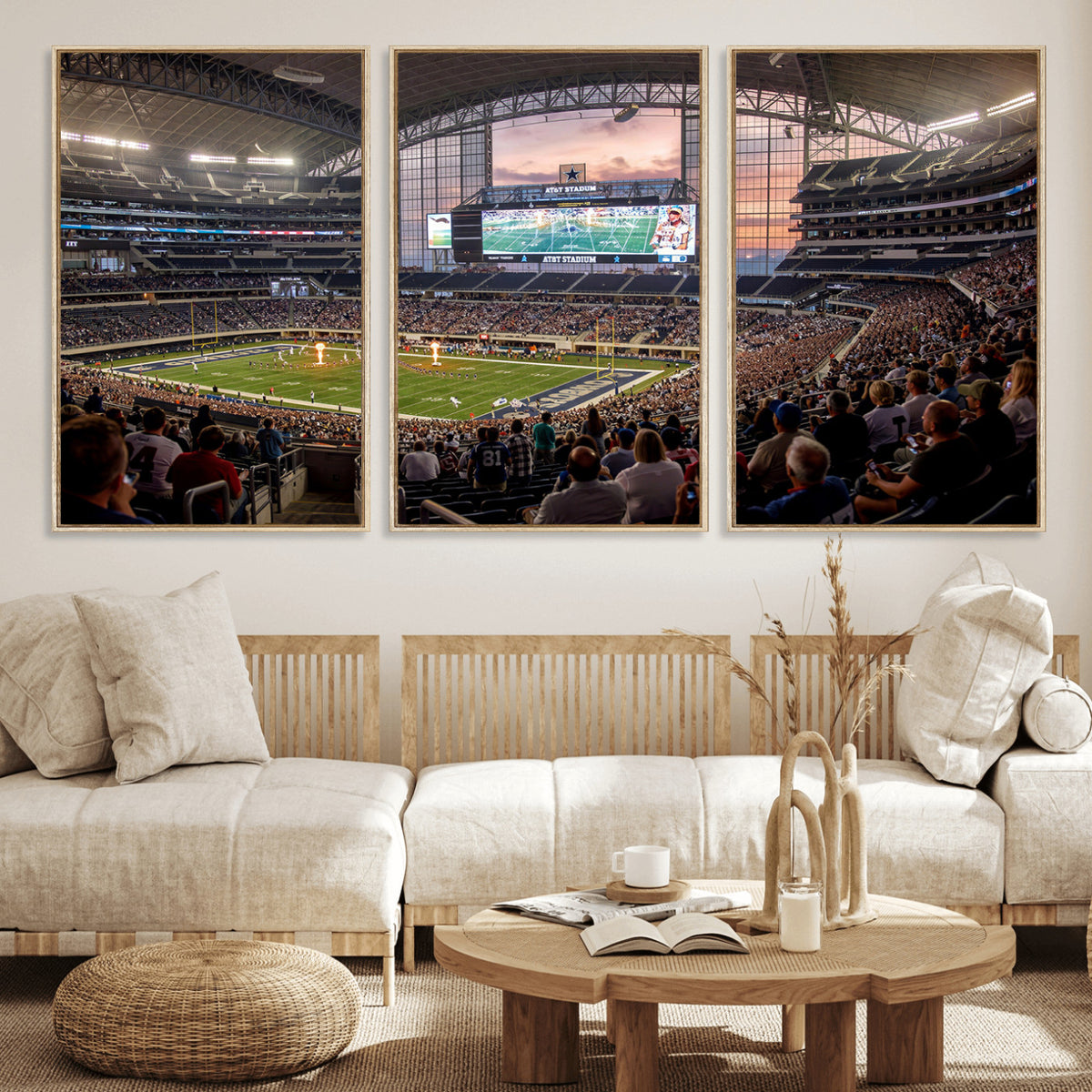61524160-MGV-CV-36X24 - Stadium Wall Art Canvas Print