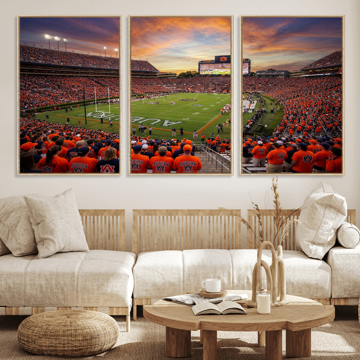 46347891-MGV-CV-36X24 - Stadium Wall Art Canvas Print