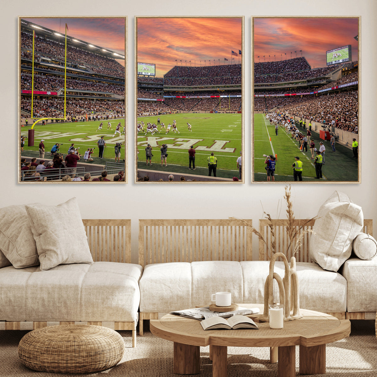 80055809-MGV-CV-36X24 - Stadium Wall Art Canvas Print