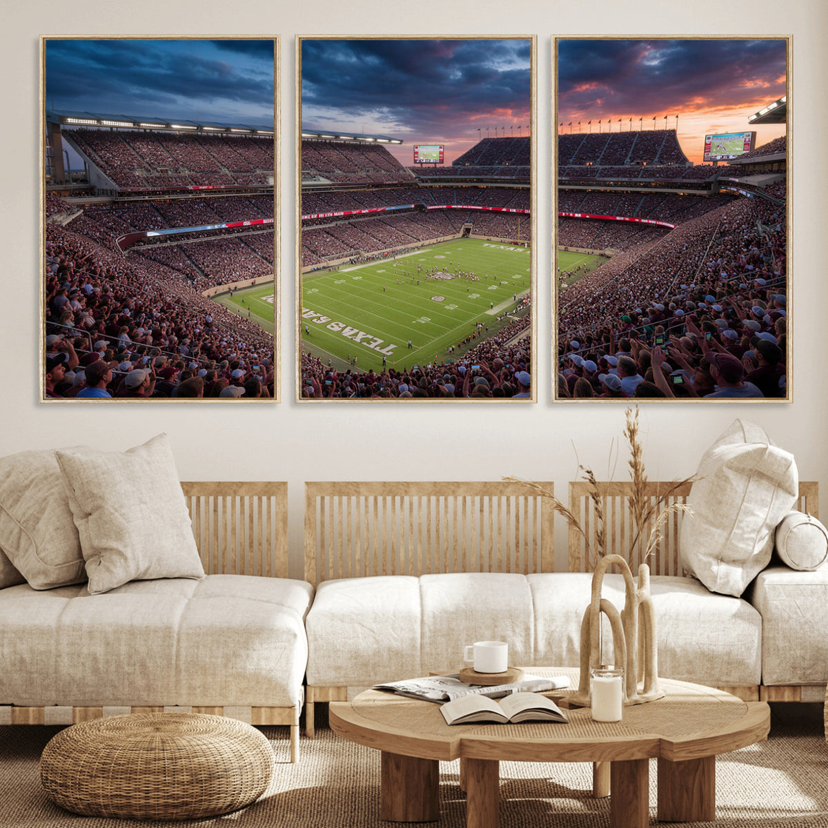 55475837-MGV-CV-36X24 - Stadium Wall Art Canvas Print