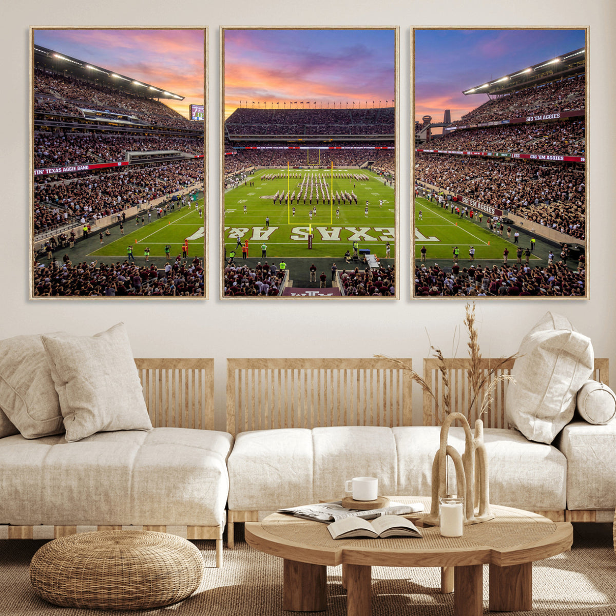 65952219-MGV-CV-36X24 - Stadium Wall Art Canvas Print