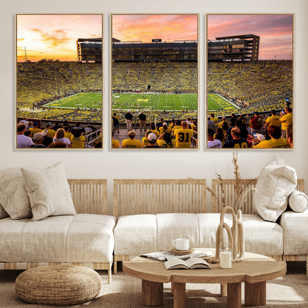 27265223-MGV-CV-36X24 - Stadium Wall Art Canvas Print
