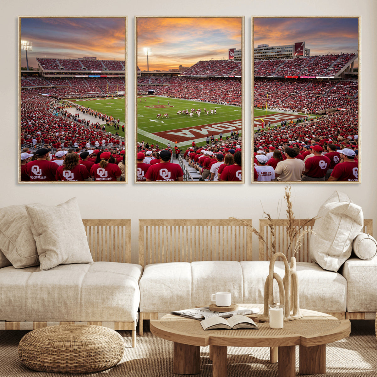 92718741-MGV-CV-36X24 - Stadium Wall Art Canvas Print