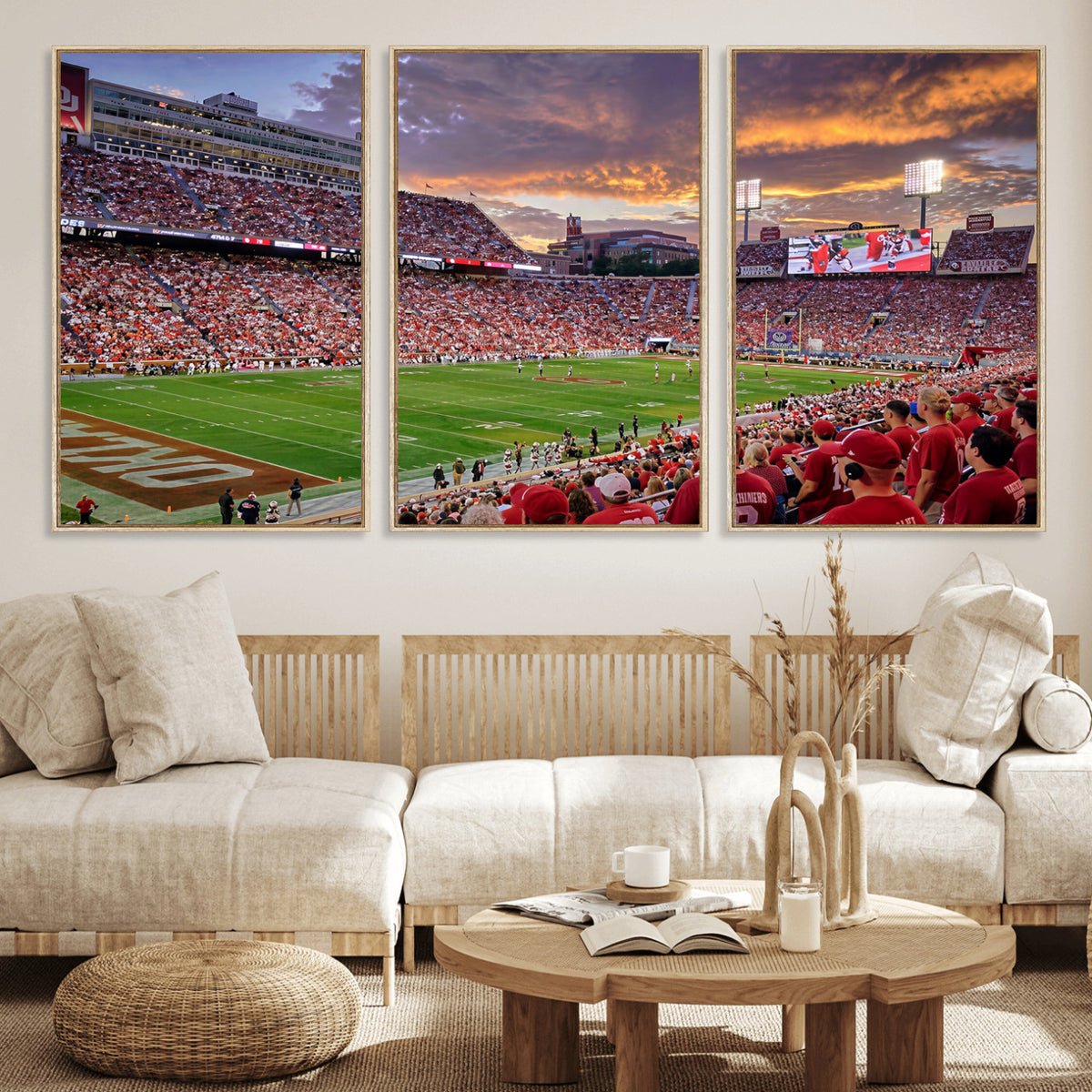 47794729-MGV-CV-36X24 - Stadium Wall Art Canvas Print