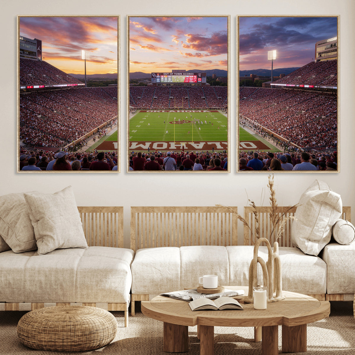 18509931-MGV-CV-36X24 - Stadium Wall Art Canvas Print