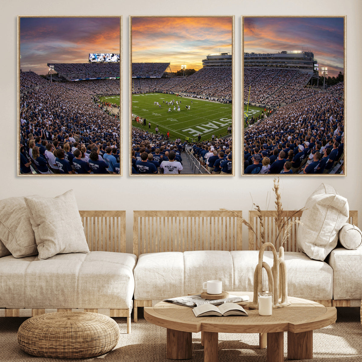 29008668-MGV-CV-36X24 - Stadium Wall Art Canvas Print