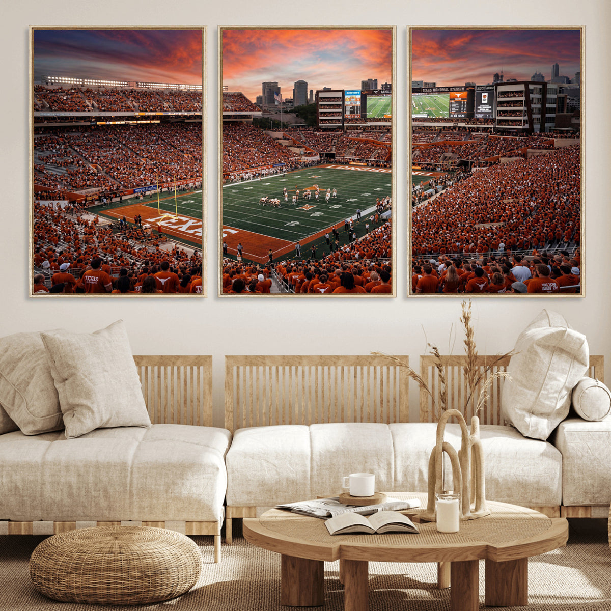 68564193-MGV-CV-36X24 - Stadium Wall Art Canvas Print