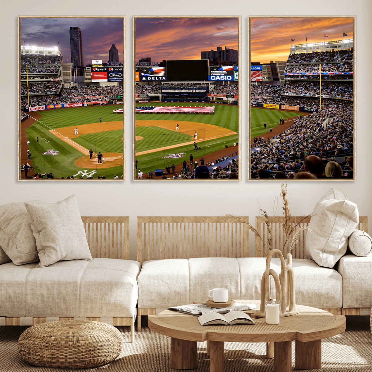 39000124-MGV-CV-36X24 - Stadium Wall Art Canvas Print