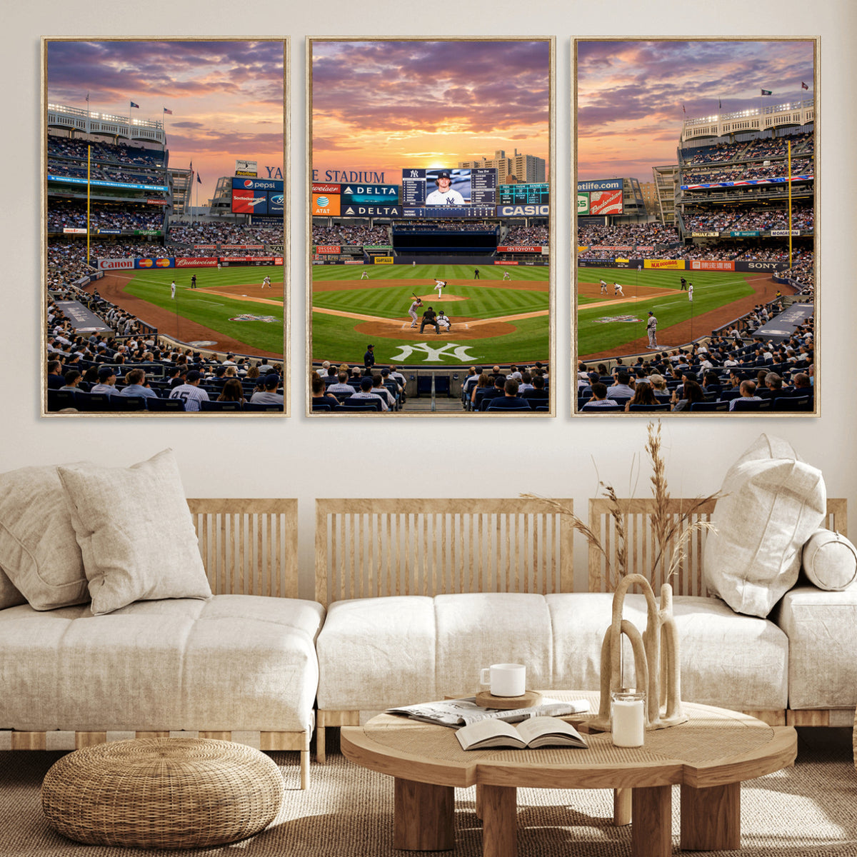 26297292-MGV-CV-36X24 - Stadium Wall Art Canvas Print