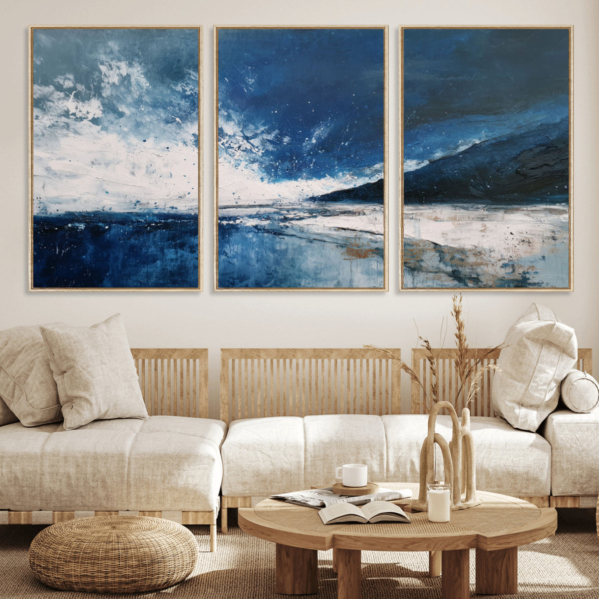 76136620SS-_Poster-30x20 - Extra Large Abstract Wall Art Canvas Print