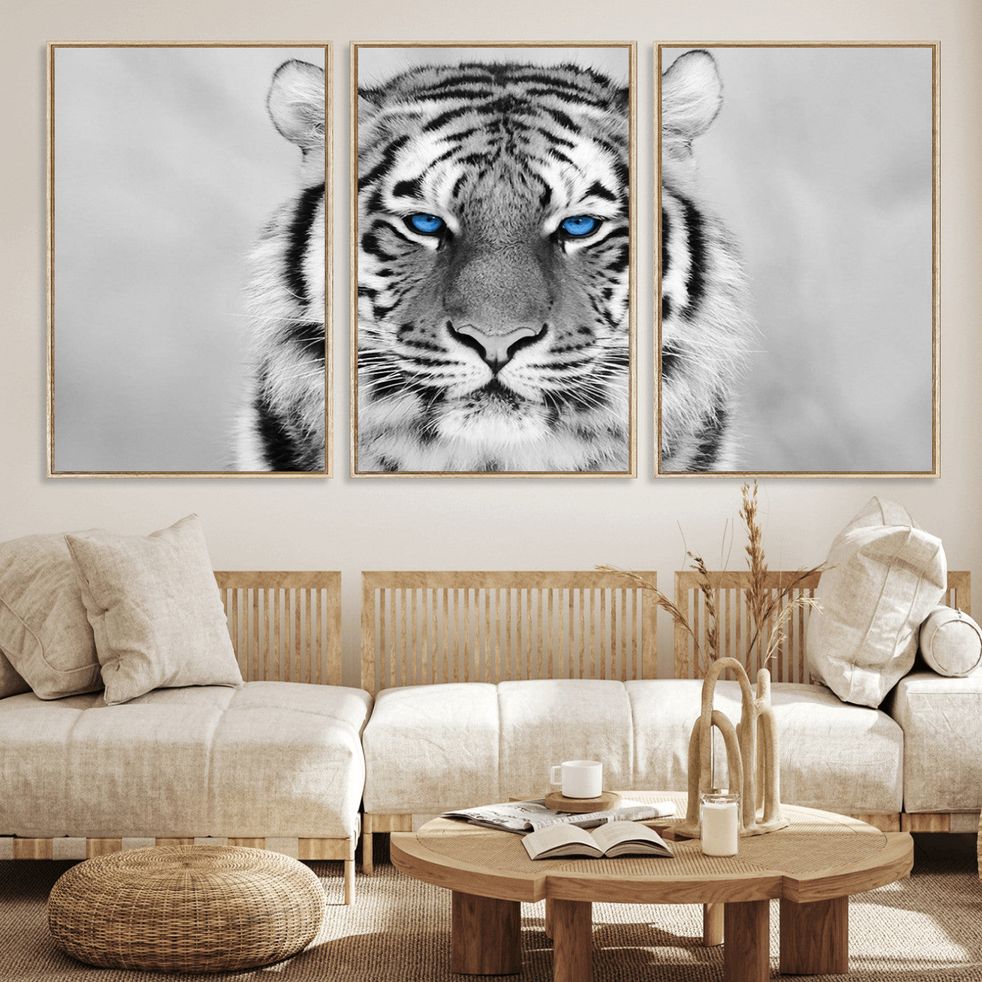 46396-MGV-CV-36X24-Tiger Canvas Artwork Wall Art Print