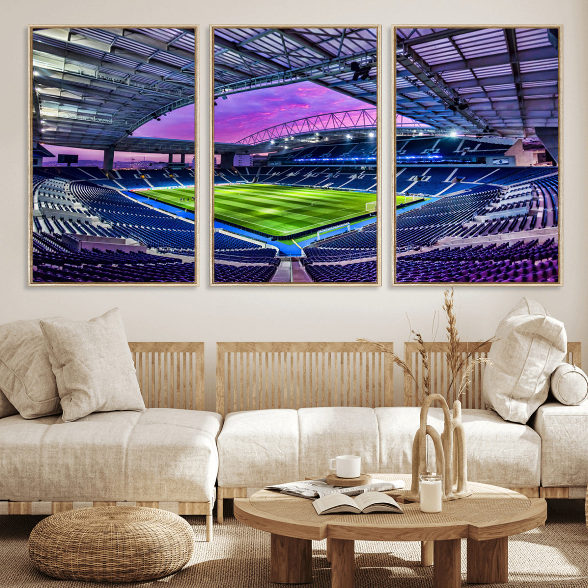 10851-MGV-CV-36X24 - FC Porto Soccer Team Print Canvas, Dragon Stadium Wall Art