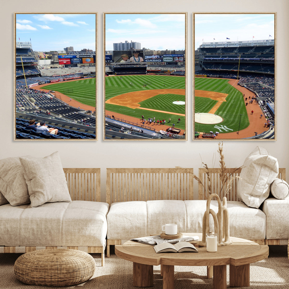 98047-MGV-CV-36X24 - Buffalo Bills Stadium Wall Art, Buffalo Bills Decor, NFL Fan Gift